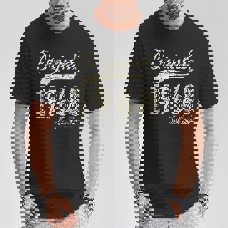 Original 1968 56 Años Cumpleaños Hombre Fabricado En 1968 Camiseta unisex Regalos divertidos