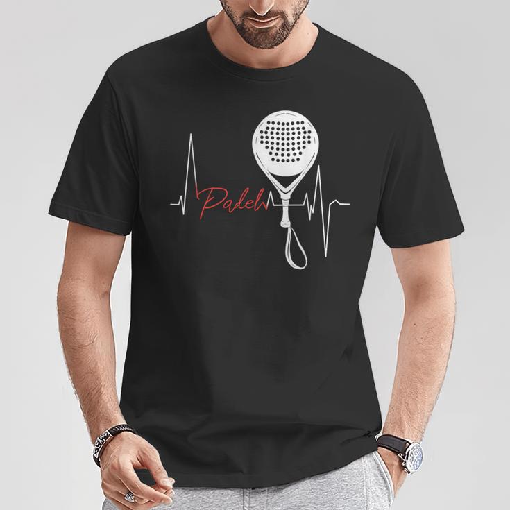 Padel Fan Athletes For Padel Tennis Player T-Shirt Lustige Geschenke