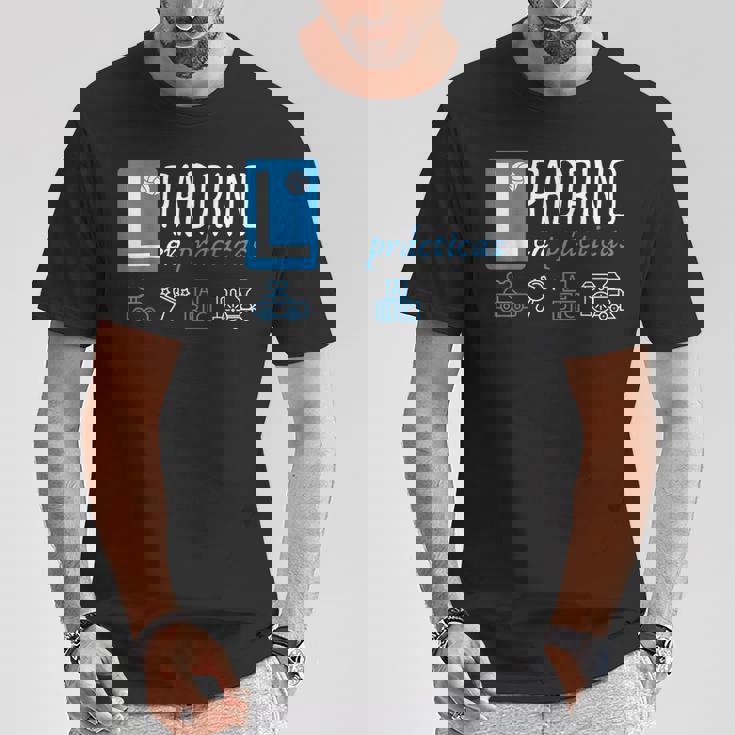 Padrino En Prácticas Anuncio Divertido Del Futuro Padrino Camiseta unisex Regalos divertidos