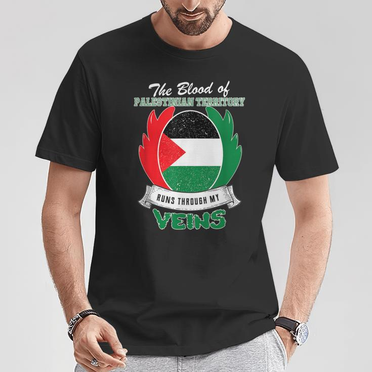Palestinian Territory In My Veins T-Shirt Unique Gifts