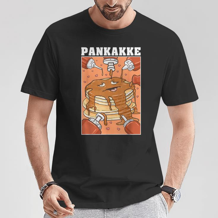 Pankakke Naughty Pancake Bukakke Ecchi Hentai Pun T-Shirt Funny Gifts