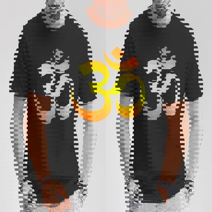 Panneau Om Ohm Bouddha T-Shirt Cadeaux drôles