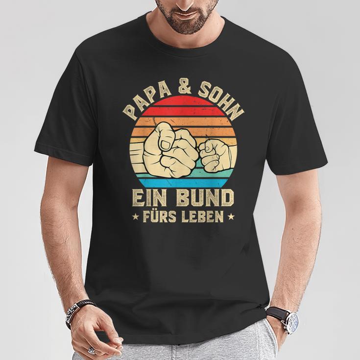 Papa & Sohn Papa & Sohn Familie T-Shirt Lustige Geschenke