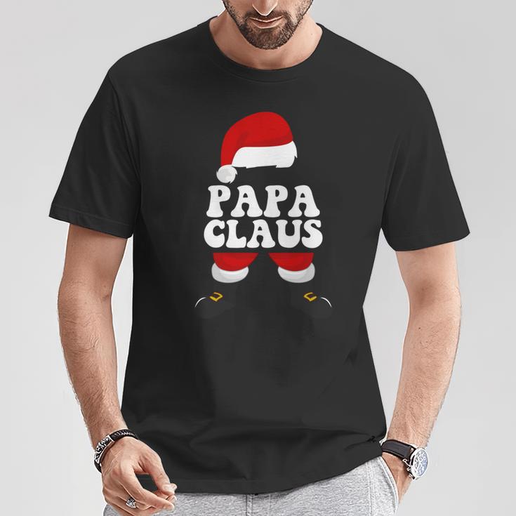 Papa Claus Weihnachtsmann Weihnachten T-Shirt Lustige Geschenke