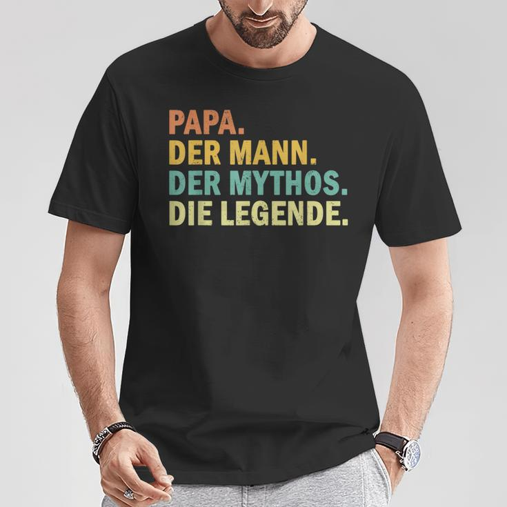 ‘Papa Der Mann Der Mythos Die Legende’ T-Shirt Lustige Geschenke