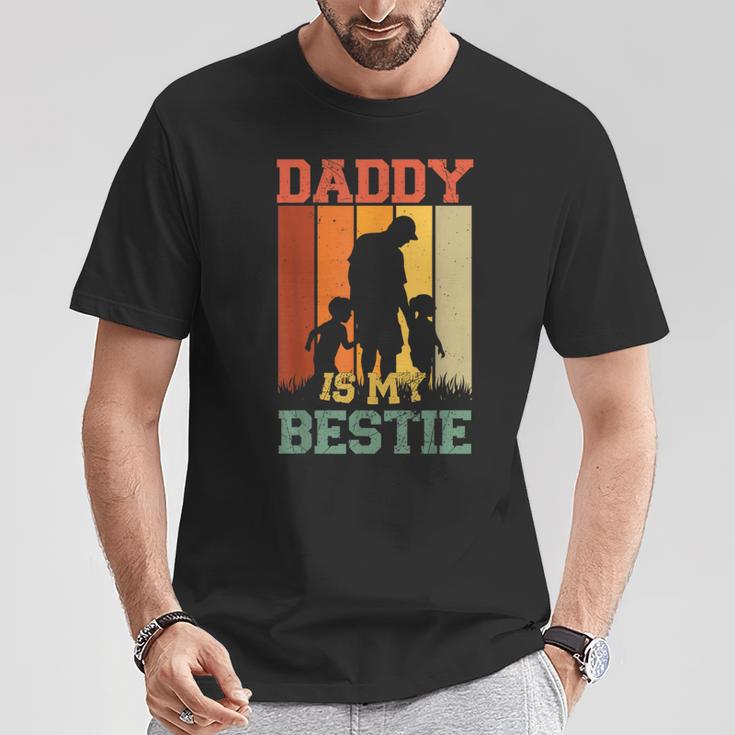 Papa Ist Meine Besteatertags-Sohn-Tochter T-Shirt Lustige Geschenke