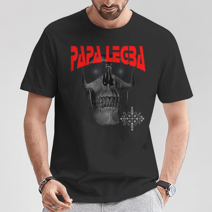 Papa Legba Lwa Papa Legbaoodoo Hoodo Loaeve S T-Shirt Lustige Geschenke