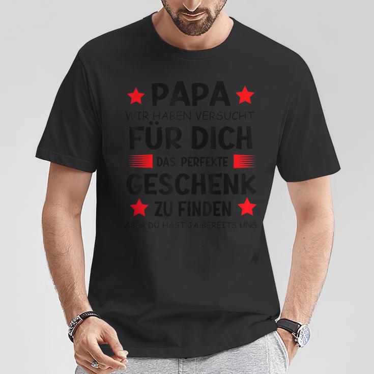 Papa Undater Motiv Lustiger Spruch Herrenatertag T-Shirt Lustige Geschenke