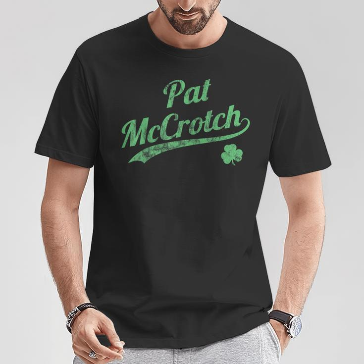 Pat Mccrotch Dirty St Patrick's Day Men's Irish T-Shirt Unique Gifts