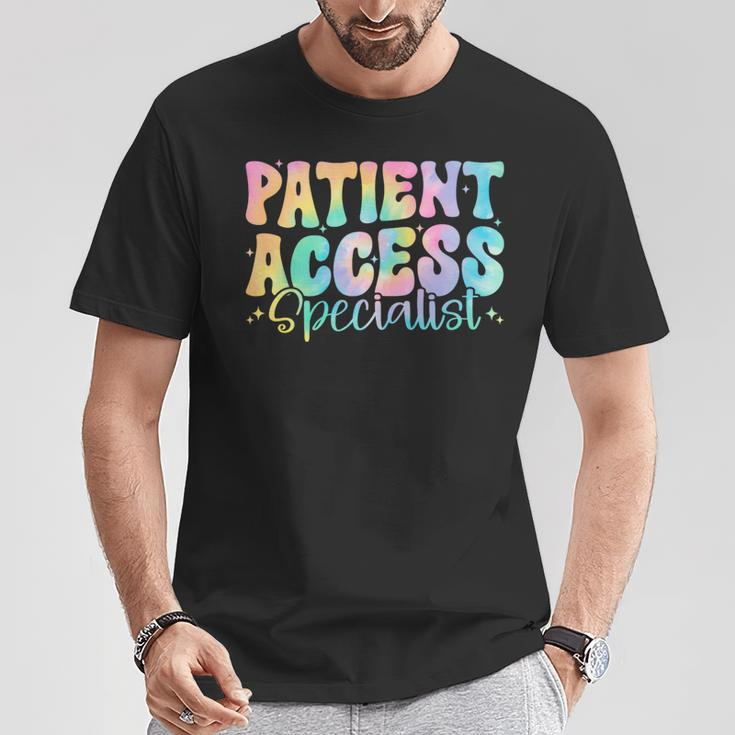 Patient Access Specialist Retro Groovy Appreciation Women T-Shirt Unique Gifts
