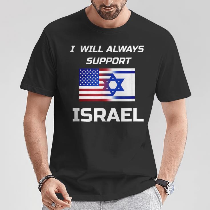 PatrioticUsa Israel American Flag To Support Israel T-Shirt Unique Gifts