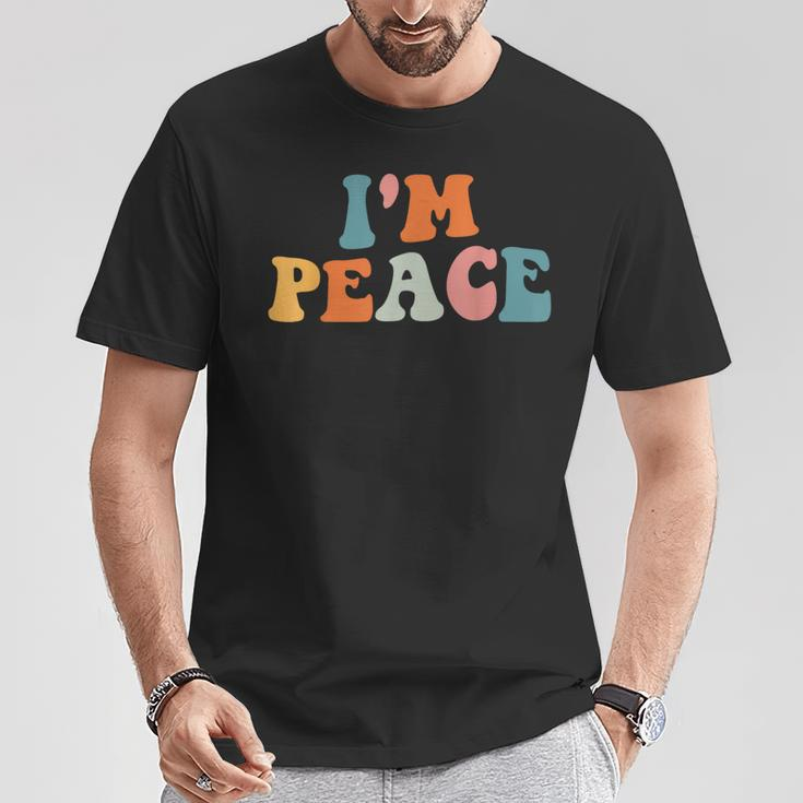 Im Peace I Come In Peace Couples Costume Women T-Shirt Unique Gifts