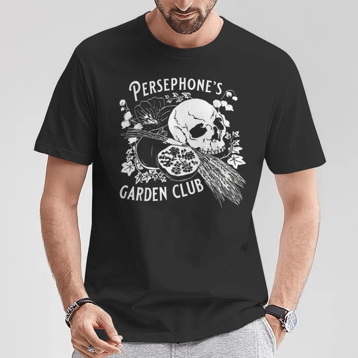 Persephone's Garden Club T-Shirt Lustige Geschenke