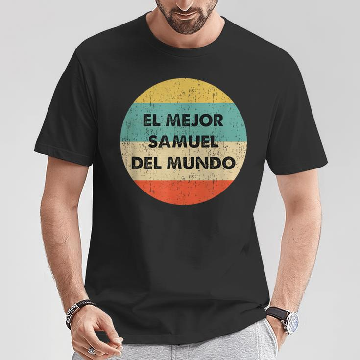 Personalisiertes T-Shirt El Mejor Samuel Del Mundo, Vintage Design Lustige Geschenke