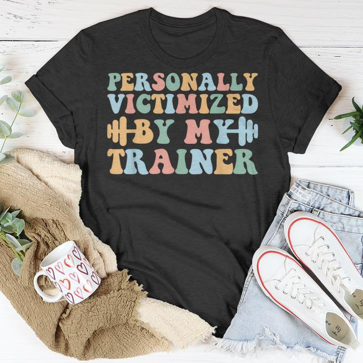 Personally Victimized By My Trainer T-Shirt Unique Gifts