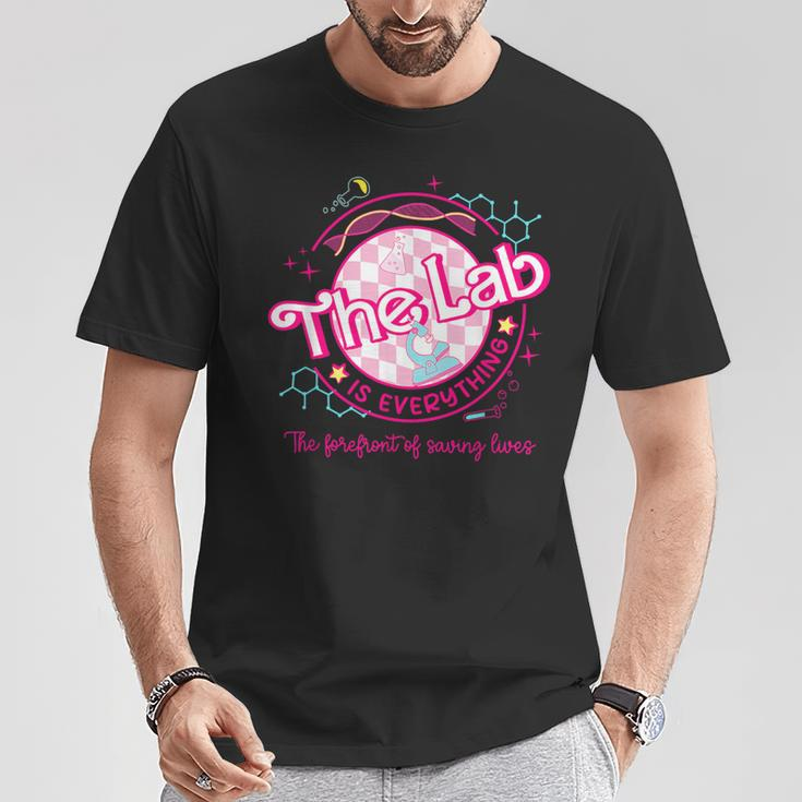 Pink Lab Week 2024 Medical Lab Science Lab Tech Team T-Shirt Funny Gifts