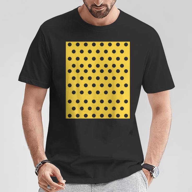 Polka Dots Mustard Yellow Polka Dot T-Shirt Unique Gifts