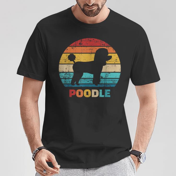 Poodle Vintage T-Shirt Lustige Geschenke