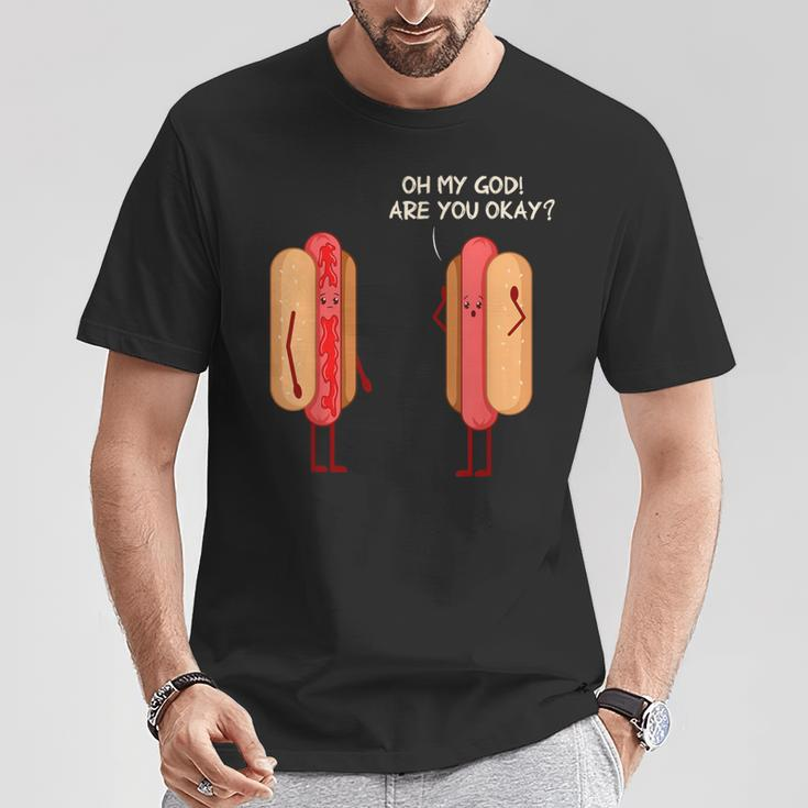 Pork Hot Dog Lover Sausage Hotdog T-Shirt Unique Gifts