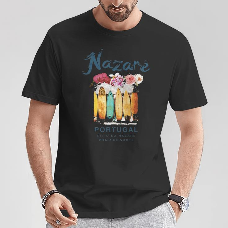 Portugal Nazare Surfing Vintage Retro T-Shirt Unique Gifts