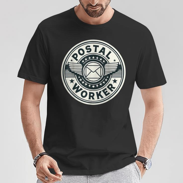 Postal Worker Post Office Delivery Mailman T-Shirt Personalized Gifts