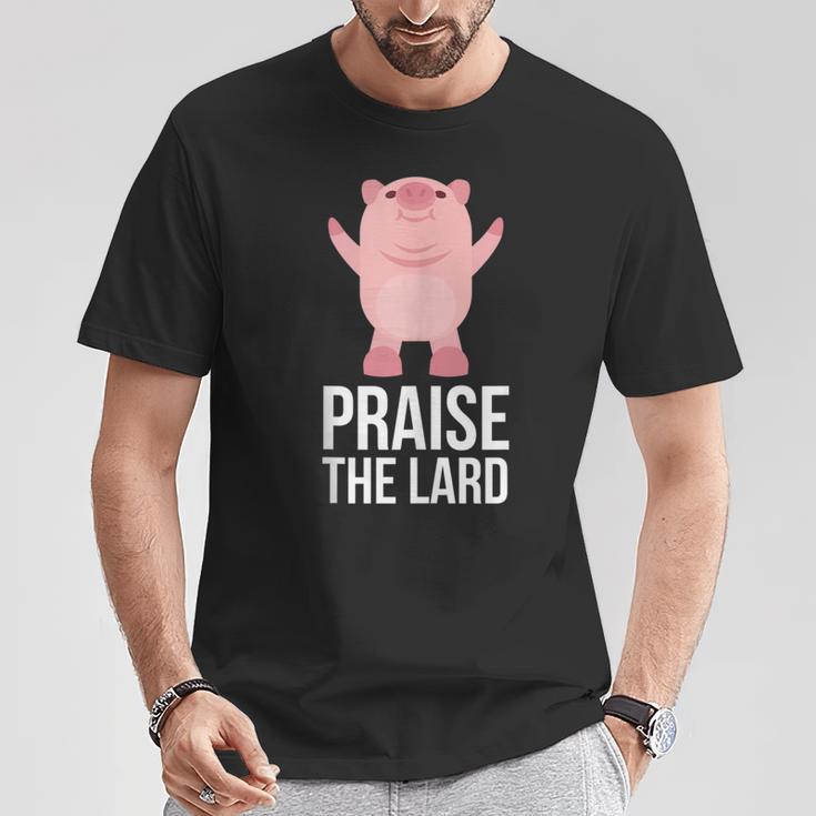 Praise The Lard Pig Piggy T-Shirt Unique Gifts