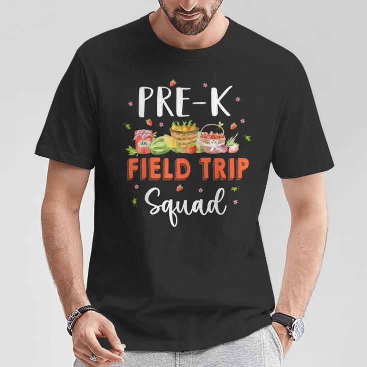 Pre-K Students School Farm Field Trip Squad Matching T-Shirt Unique Gifts