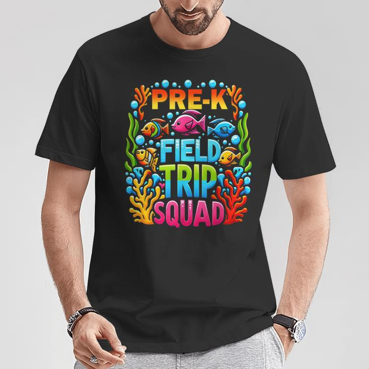 Preschool Aquarium Field Trip Squad Pre-K Preschooler School T-Shirt Unique Gifts