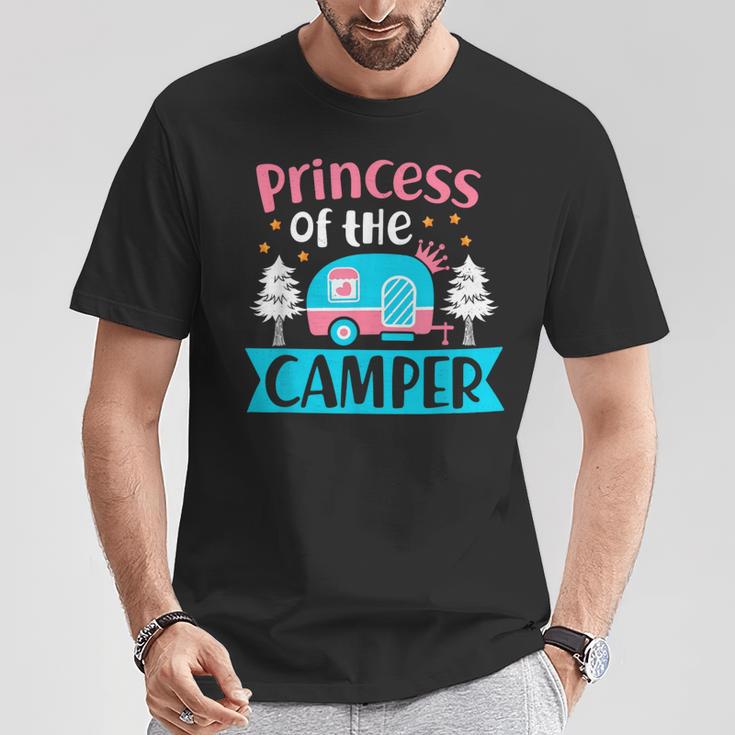 Princess Of The Camper Outdoor Camping Adventurer Explorer T-Shirt Unique Gifts