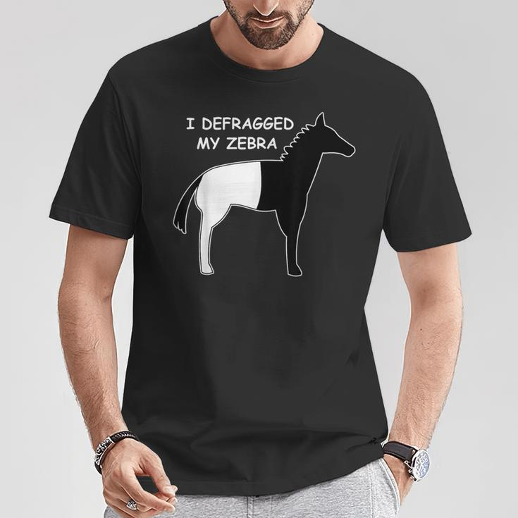 Programmer Developer Code Nerd Geek Zebra Computer Scientist T-Shirt Lustige Geschenke