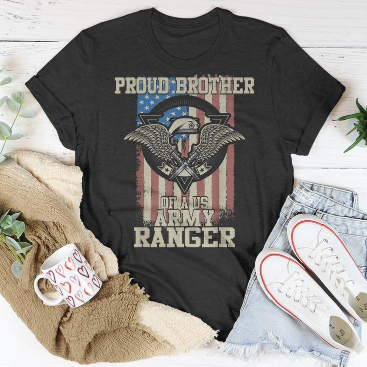 Proud Brother Of Us Army Ranger T-Shirt Unique Gifts