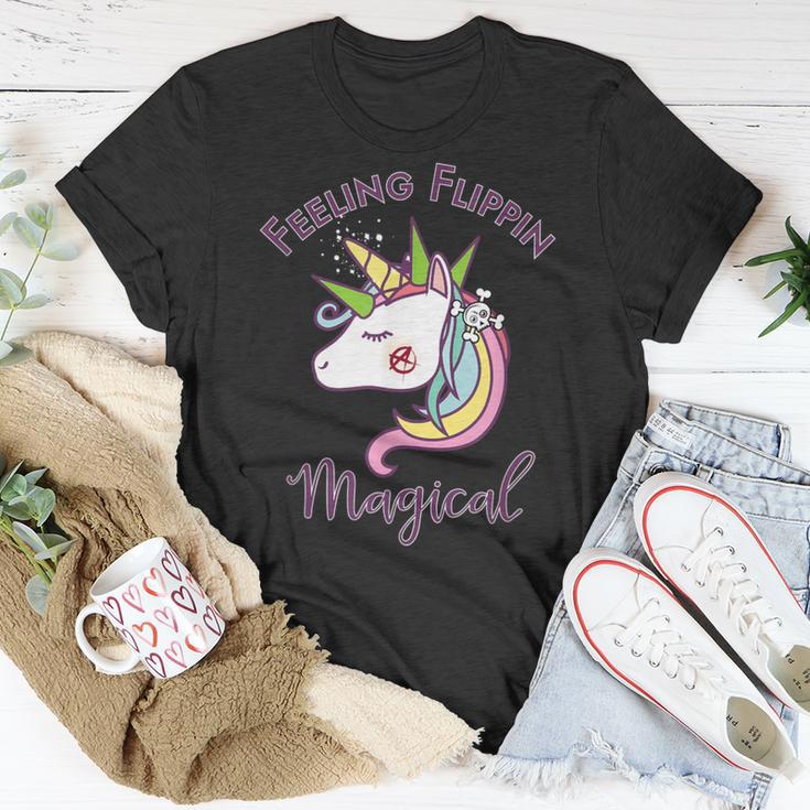 Punk Rock Anarchy Unicorn T-Shirt Unique Gifts