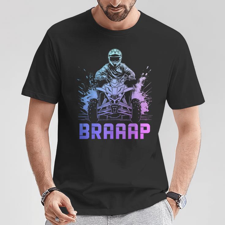 Quad Bike Braap Atv 4 Wheeler T-Shirt Lustige Geschenke