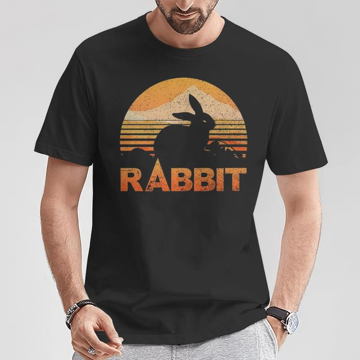 Rabbit Lover Vintage Retro T-Shirt Unique Gifts