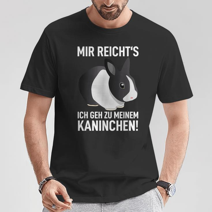 Rabbit Mir Reicht's Ich Geh Zu Meinem Rabbit T-Shirt Lustige Geschenke