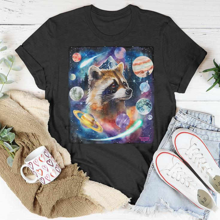 Raccoon Of The Cosmos Weird Random With Raccoons T-Shirt Unique Gifts