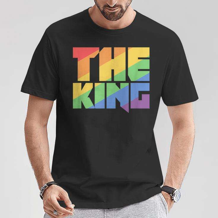 Rainbow Lgbtq Drag King T-Shirt Unique Gifts