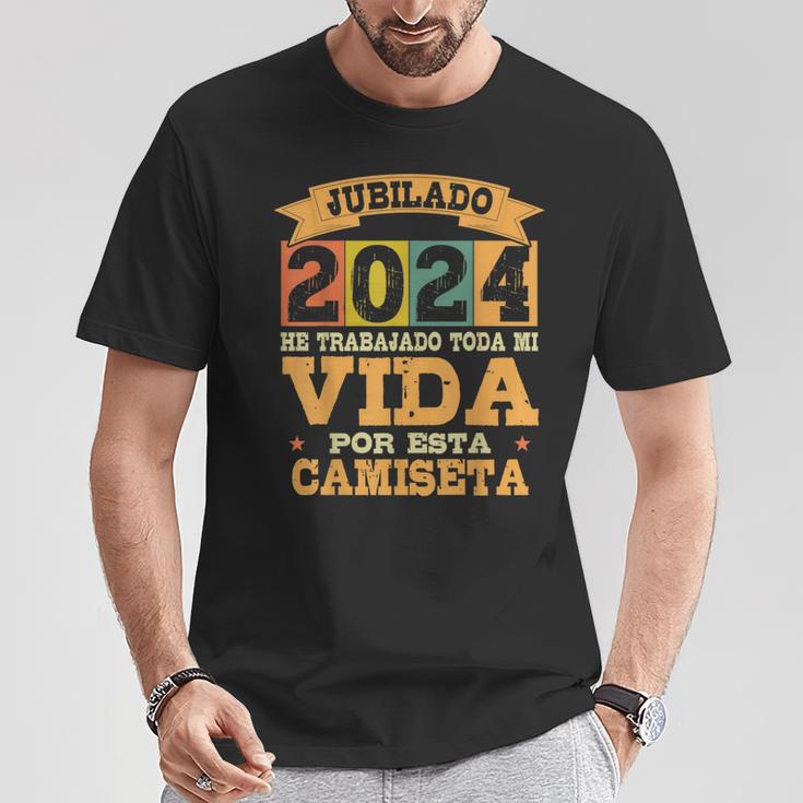 Camiseta De Jubilación 2024 Divertida - Regalo Para Papá, Abuelo O Él - Diseño Original Y Cómoda