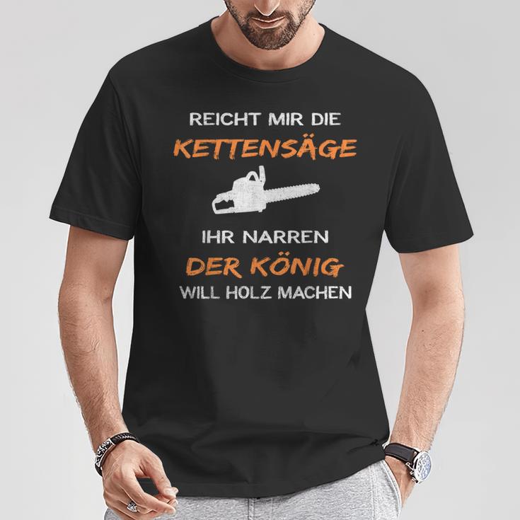 Reiches Mir Die Kettensaw Ihr Jester Saying S T-Shirt Lustige Geschenke