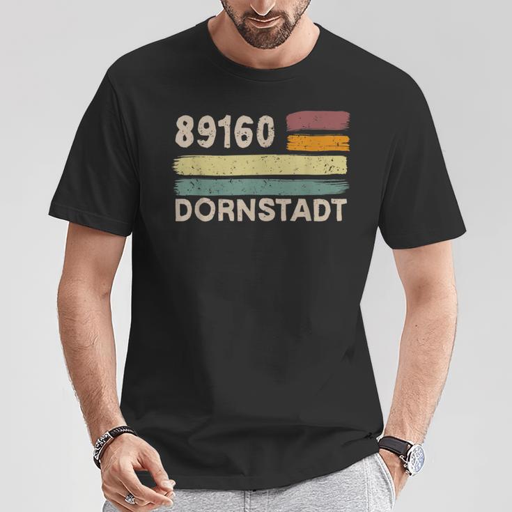 Retro 89160 Dornstadt Vintage Gemeinde Plz T-Shirt Lustige Geschenke