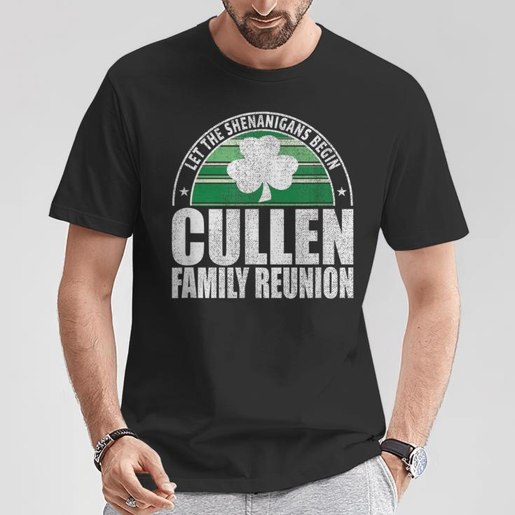 Retro Cullen Family Reunion Irish T-Shirt Unique Gifts
