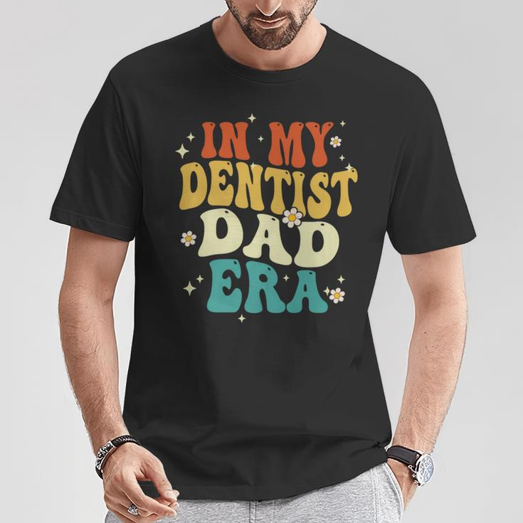 Retro In My Dentist Dad Era Dentist Father's Day T-Shirt Unique Gifts