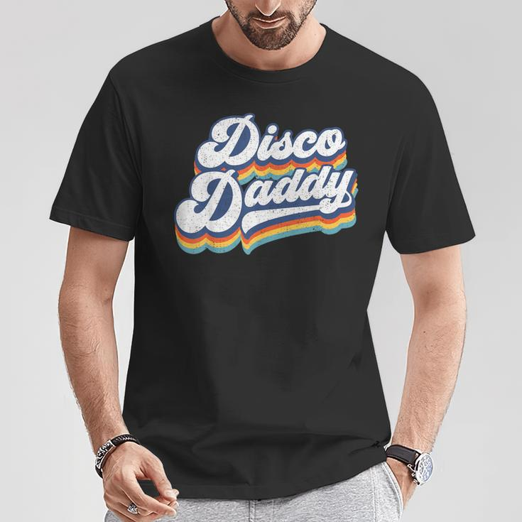 Retro Disco Daddy 60S 70S Party Costume Dad Fathers Day T-Shirt Funny Gifts