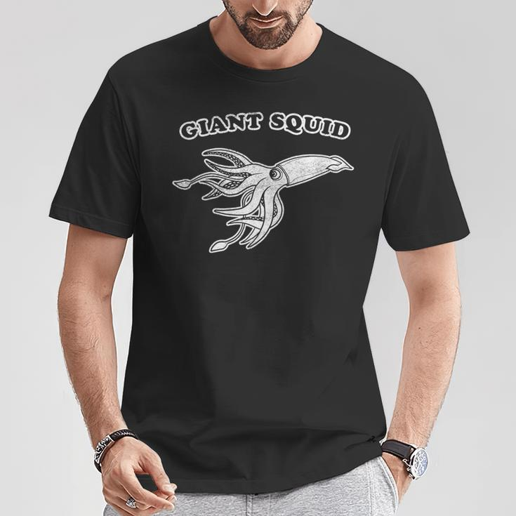 Retro Giant Squid Vintage 1980S T-Shirt Unique Gifts
