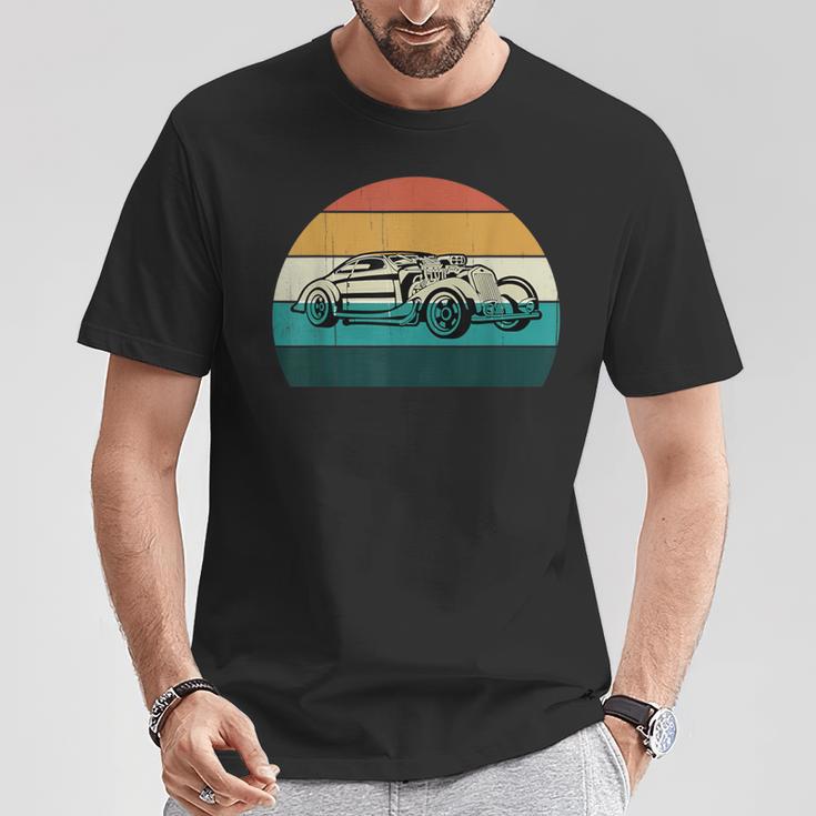 Retro Hotrod Car Vintage Auto Classic Muscle Cars T-Shirt Unique Gifts