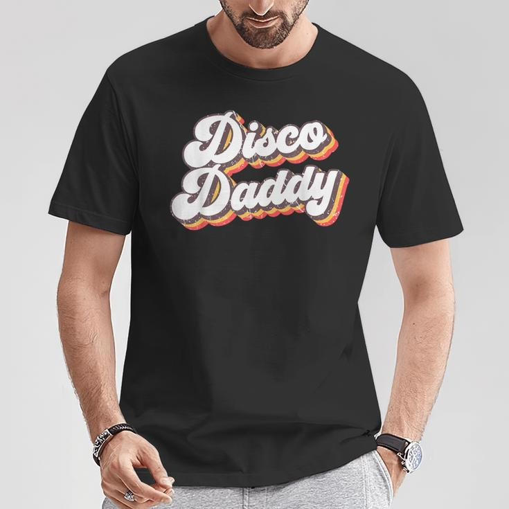 Retro Vintage Disco Daddy 70S Party Costume Dad Fathers Day T-Shirt Unique Gifts