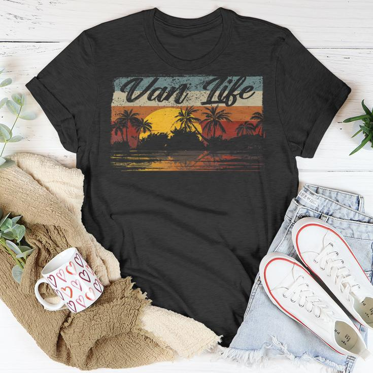 Retro Vintage Van Life Is The Real Adventure T-Shirt Unique Gifts