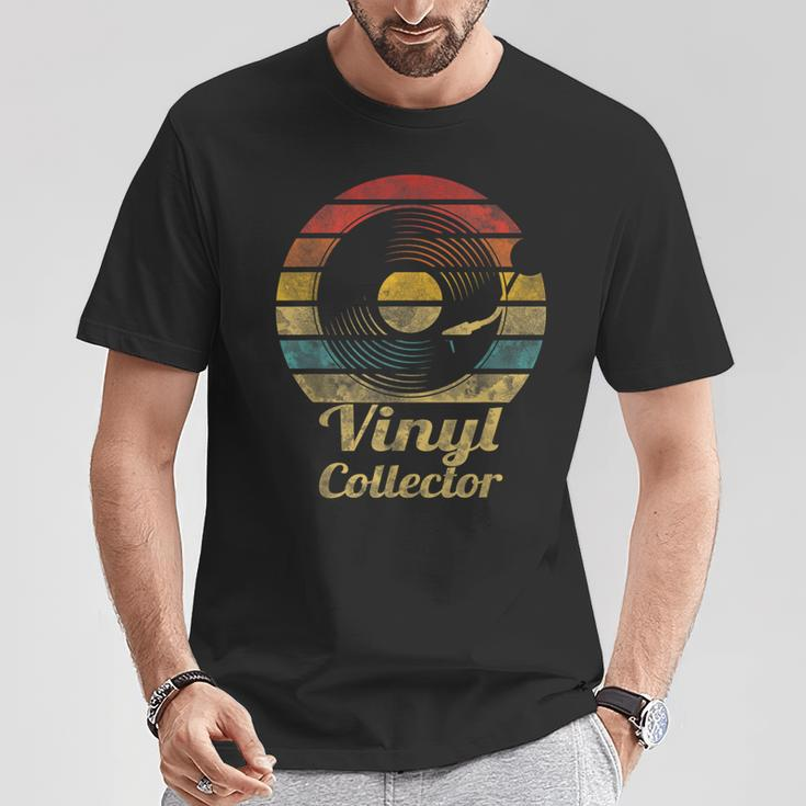 Retro Vinyl Collector Record Player T-Shirt Unique Gifts