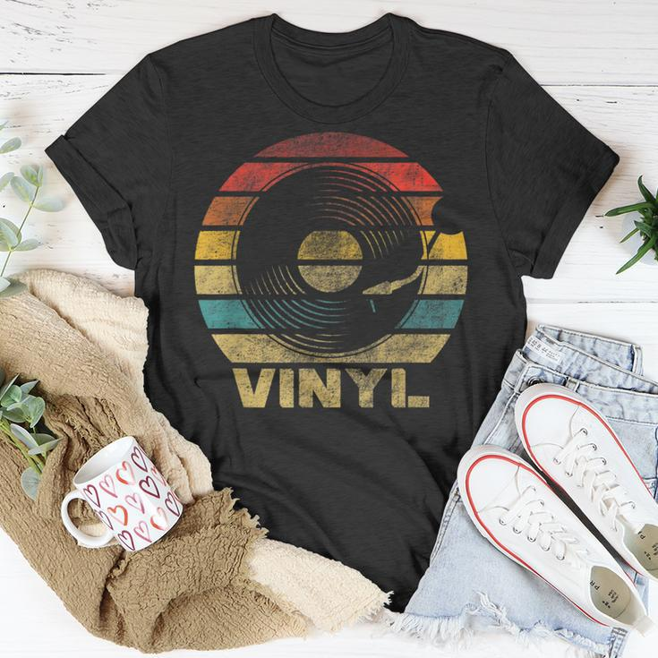 Retro Vinyl Vintage Record Player T-Shirt Unique Gifts