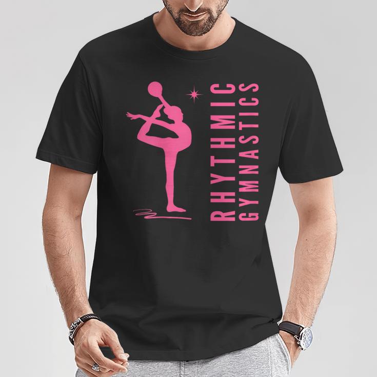 Rhythmische Sportgymnastik Gymnastik Gymnastin Mit Ball T-Shirt Lustige Geschenke